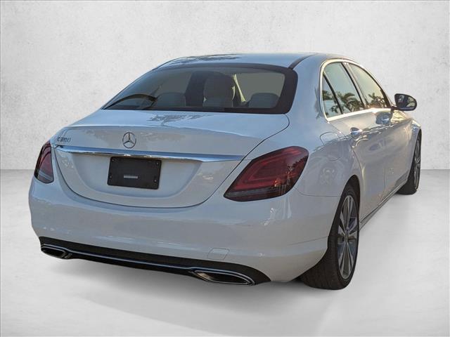 used 2021 Mercedes-Benz C-Class car, priced at $24,995