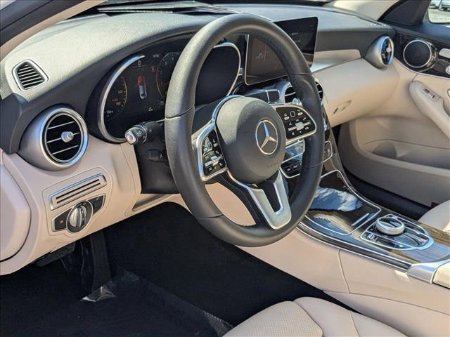 used 2021 Mercedes-Benz C-Class car, priced at $24,995