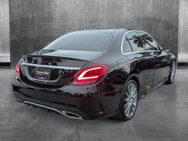 used 2021 Mercedes-Benz C-Class car, priced at $25,495