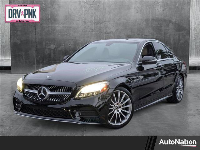 used 2021 Mercedes-Benz C-Class car, priced at $25,495