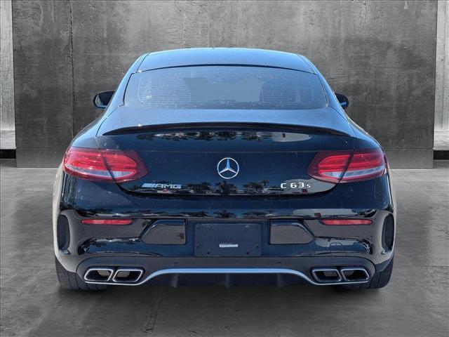 used 2018 Mercedes-Benz AMG C 63 car, priced at $49,595