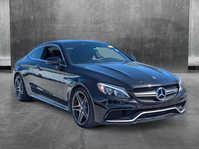 used 2018 Mercedes-Benz AMG C 63 car, priced at $49,595