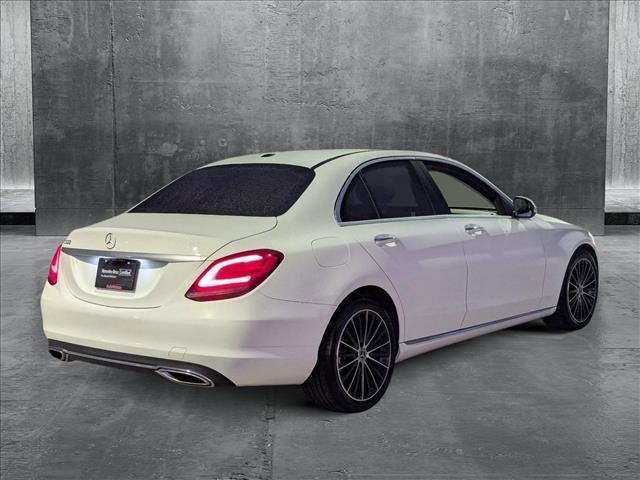 used 2021 Mercedes-Benz C-Class car, priced at $26,995