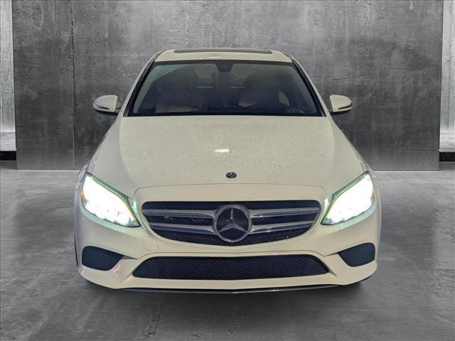 used 2021 Mercedes-Benz C-Class car, priced at $26,995