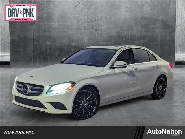 used 2021 Mercedes-Benz C-Class car, priced at $26,995