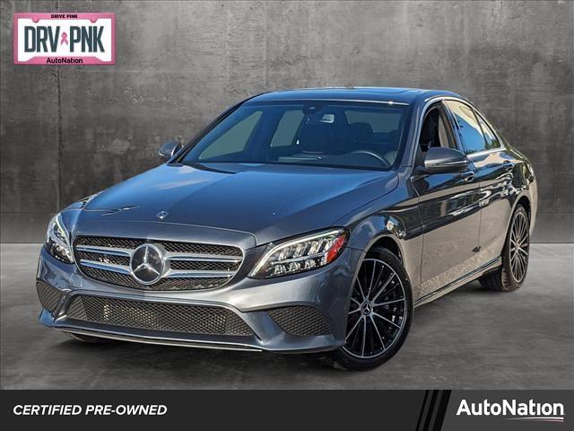 used 2021 Mercedes-Benz C-Class car, priced at $30,495