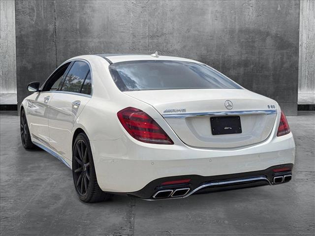 used 2019 Mercedes-Benz AMG S 63 car, priced at $71,995