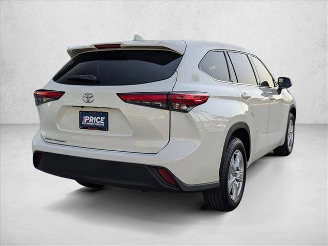 used 2020 Toyota Highlander car, priced at $23,495
