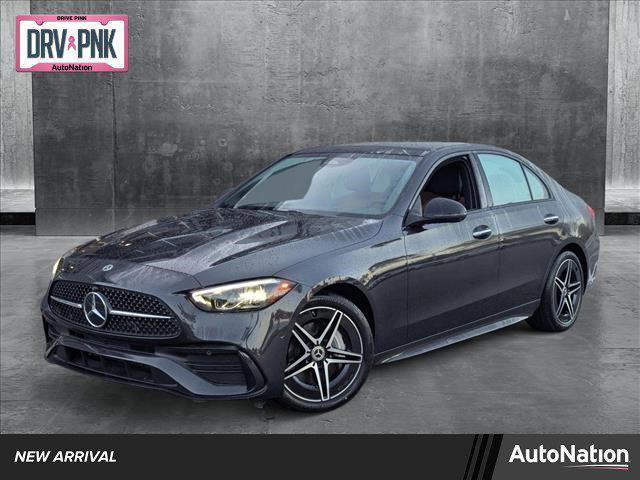 used 2023 Mercedes-Benz C-Class car, priced at $44,998