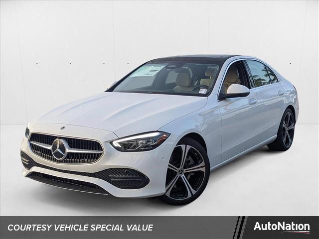 new 2025 Mercedes-Benz C-Class car, priced at $57,855