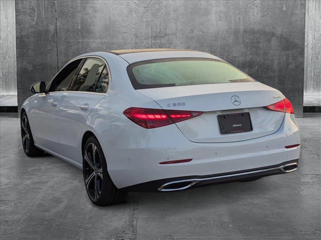 new 2025 Mercedes-Benz C-Class car, priced at $57,855