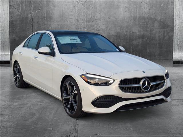 new 2025 Mercedes-Benz C-Class car, priced at $57,855