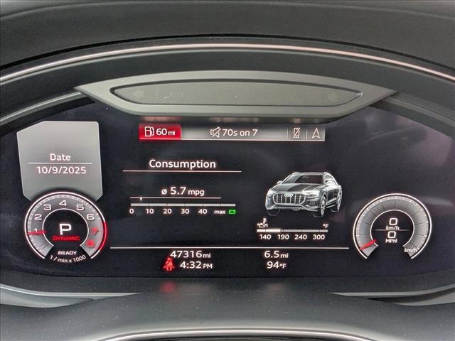 used 2022 Audi Q8 car, priced at $45,995