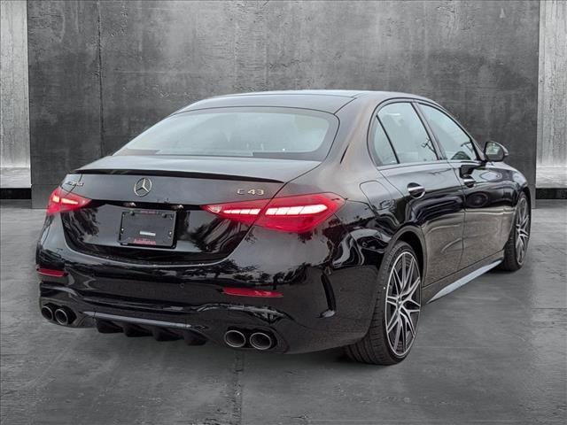 new 2025 Mercedes-Benz AMG C 43 car, priced at $75,850