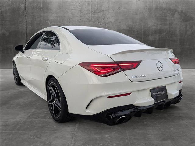 used 2021 Mercedes-Benz AMG CLA 35 car, priced at $33,995