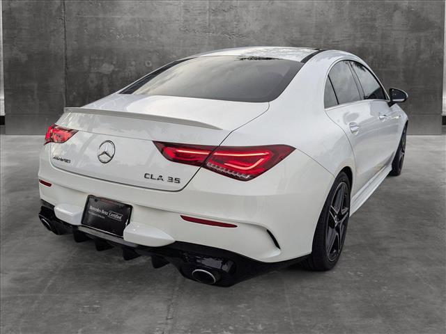 used 2021 Mercedes-Benz AMG CLA 35 car, priced at $33,995