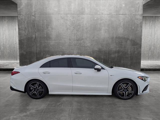 used 2021 Mercedes-Benz AMG CLA 35 car, priced at $33,995