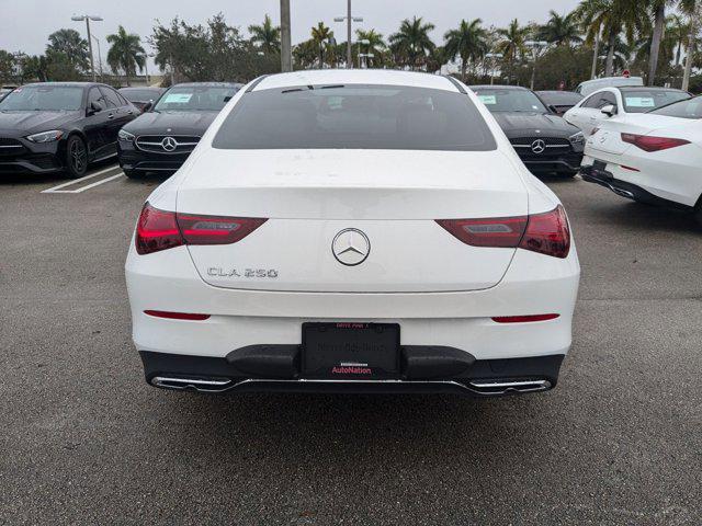 new 2025 Mercedes-Benz CLA 250 car, priced at $43,500