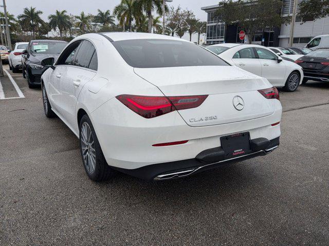 new 2025 Mercedes-Benz CLA 250 car, priced at $43,500