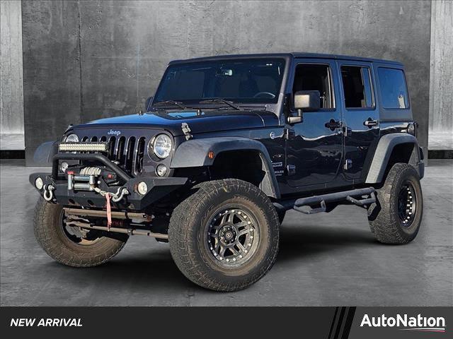 used 2017 Jeep Wrangler Unlimited car, priced at $23,995