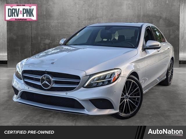 used 2021 Mercedes-Benz C-Class car, priced at $30,990