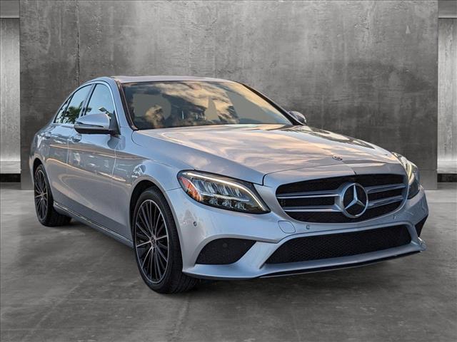 used 2021 Mercedes-Benz C-Class car, priced at $30,990