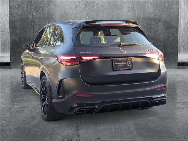new 2025 Mercedes-Benz AMG GLC 63 car, priced at $119,920