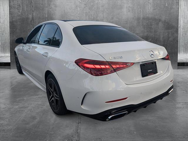 new 2025 Mercedes-Benz C-Class car, priced at $57,555