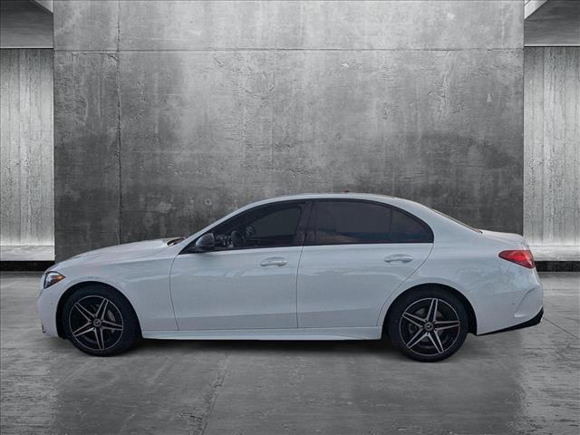 new 2025 Mercedes-Benz C-Class car, priced at $57,555