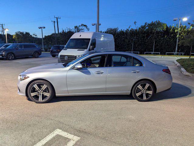 new 2025 Mercedes-Benz C-Class car, priced at $51,835