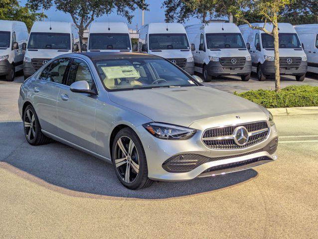 new 2025 Mercedes-Benz C-Class car, priced at $51,835