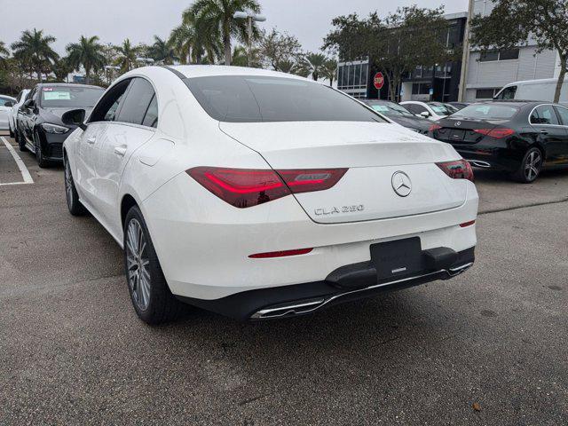 new 2025 Mercedes-Benz CLA 250 car, priced at $43,500