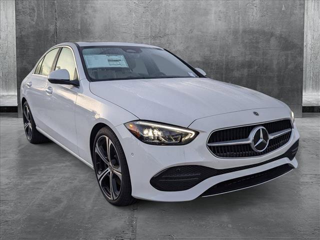 new 2024 Mercedes-Benz C-Class car, priced at $49,185