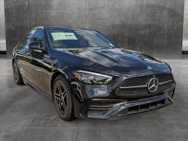 new 2024 Mercedes-Benz C-Class car, priced at $56,585