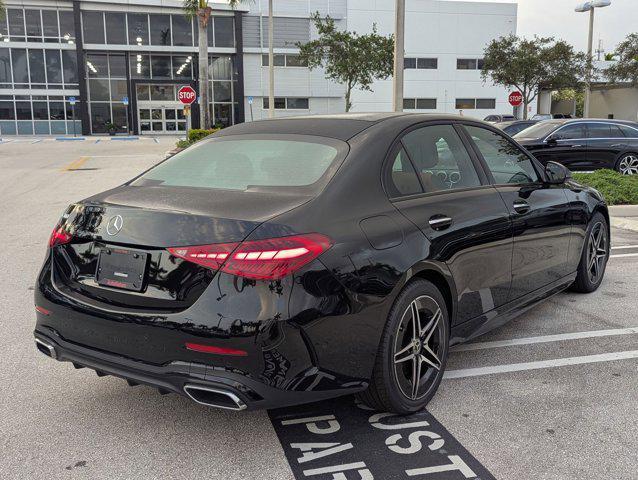 new 2025 Mercedes-Benz C-Class car, priced at $56,590