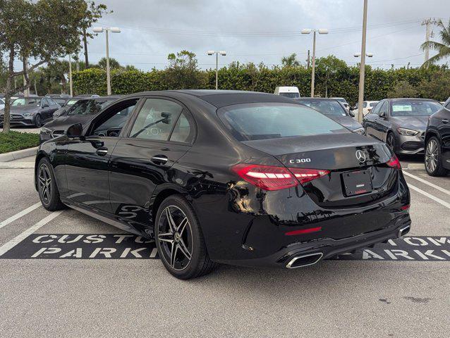 new 2025 Mercedes-Benz C-Class car, priced at $56,590