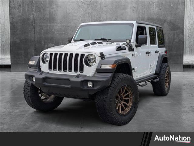used 2022 Jeep Wrangler Unlimited car, priced at $31,995