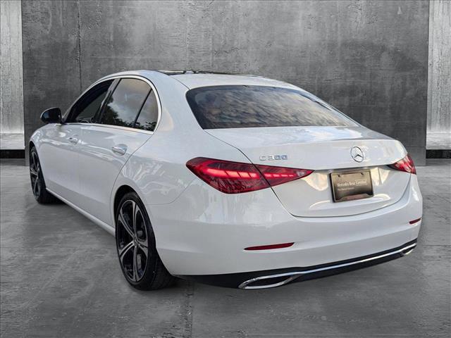 used 2022 Mercedes-Benz C-Class car, priced at $32,495