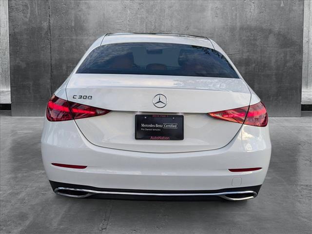 used 2022 Mercedes-Benz C-Class car, priced at $32,495