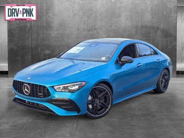 new 2025 Mercedes-Benz AMG CLA 35 car, priced at $64,445