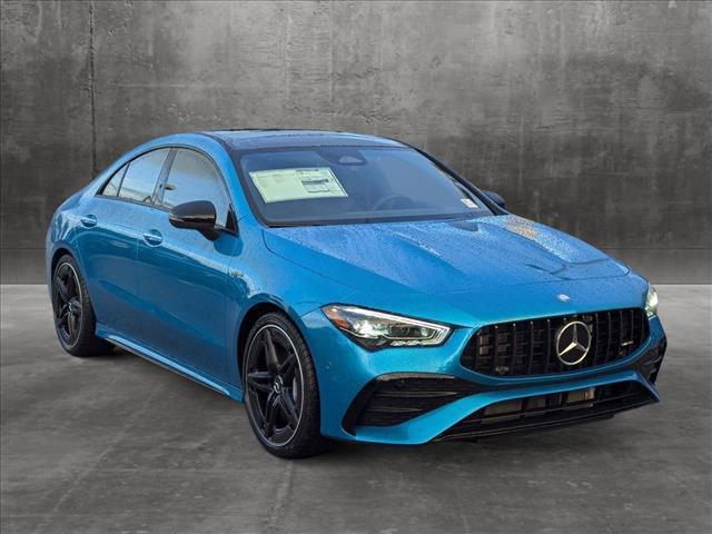 new 2025 Mercedes-Benz AMG CLA 35 car, priced at $64,445