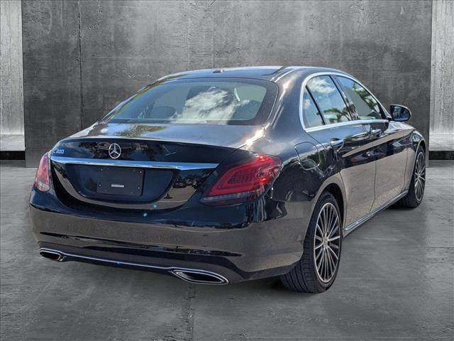 used 2021 Mercedes-Benz C-Class car, priced at $27,995