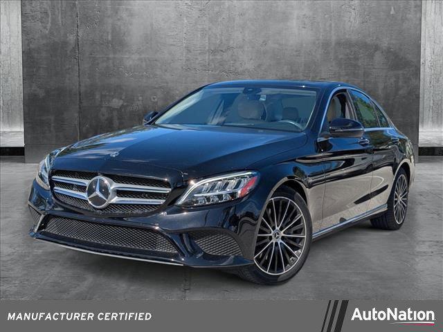 used 2021 Mercedes-Benz C-Class car, priced at $27,495