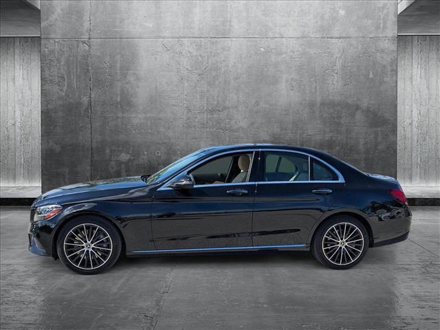 used 2021 Mercedes-Benz C-Class car, priced at $27,995