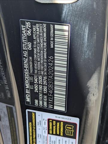 new 2026 Mercedes-Benz E-Class car, priced at $69,270