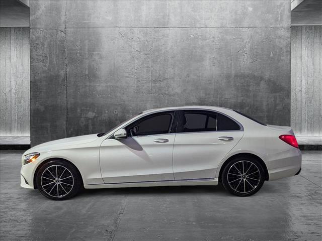 used 2021 Mercedes-Benz C-Class car, priced at $26,995