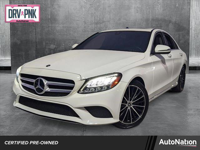 used 2021 Mercedes-Benz C-Class car, priced at $26,995