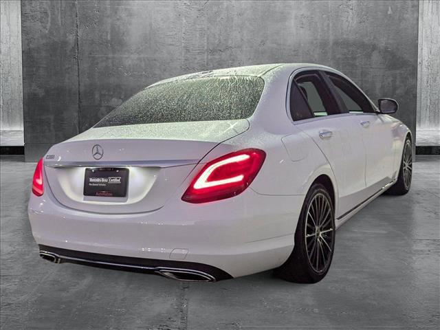 used 2021 Mercedes-Benz C-Class car, priced at $26,995