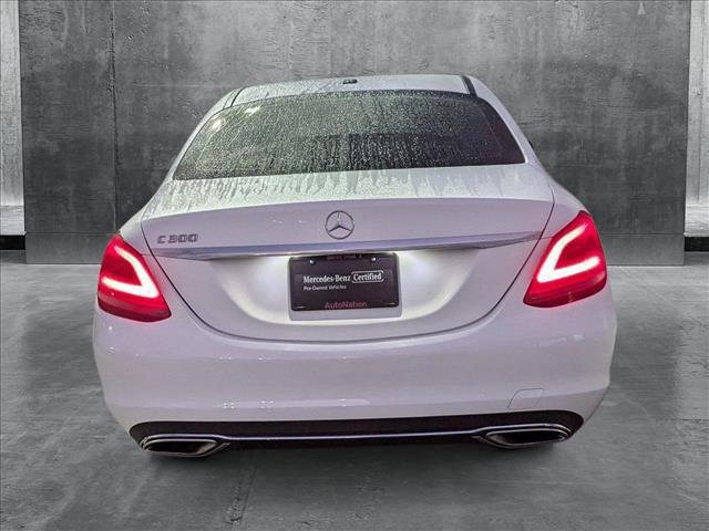 used 2021 Mercedes-Benz C-Class car, priced at $26,995