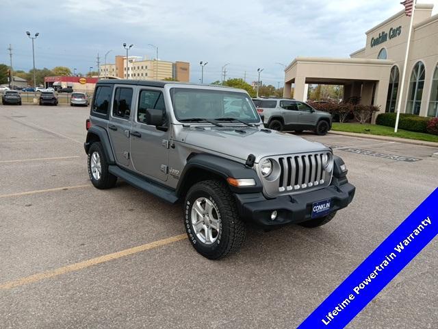 used 2019 Jeep Wrangler Unlimited car, priced at $25,846